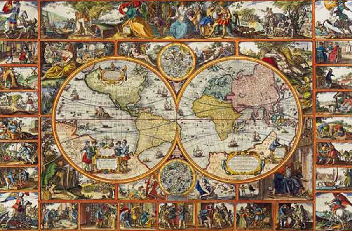 Historische Landkarten und Städtepanoramen