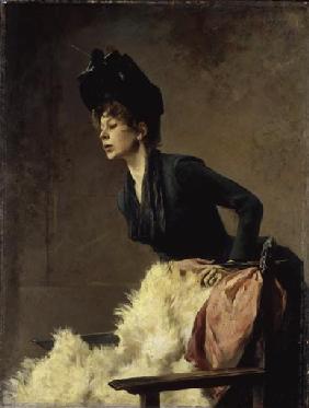 Bildnis einer jungen Dame 1889