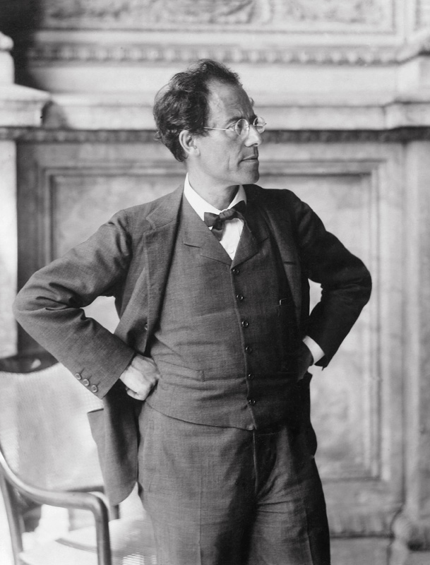 Portrait of Gustav Mahler, 1907 von Austrian Photographer (20th century)