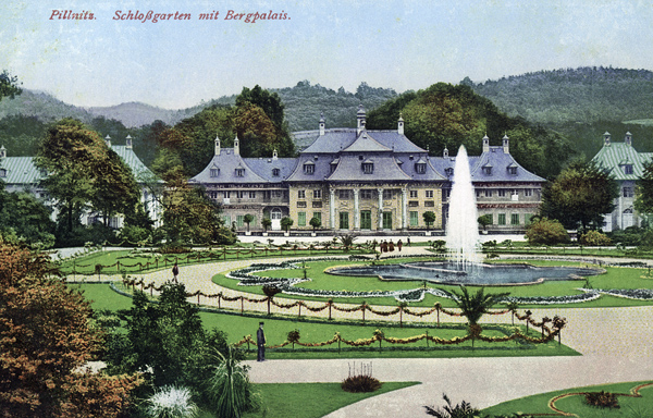 Schloß Pillnitz von Bergpalais