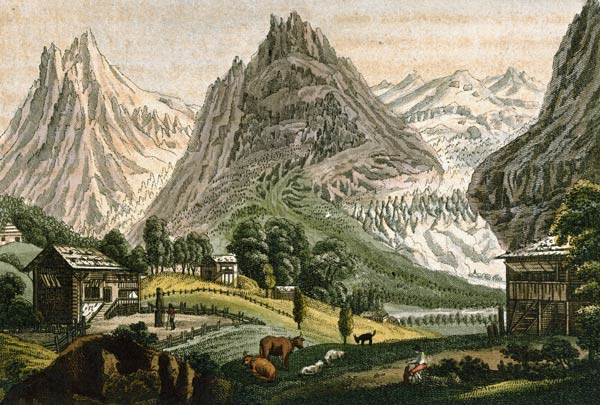 Grindelwald-Gletscher von Bertuch