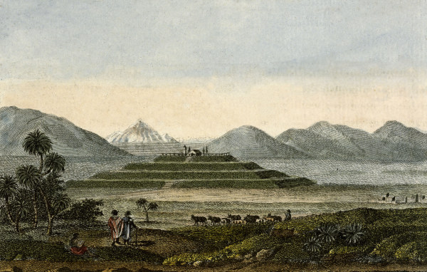 Cholula, Pyramide von Bertuch