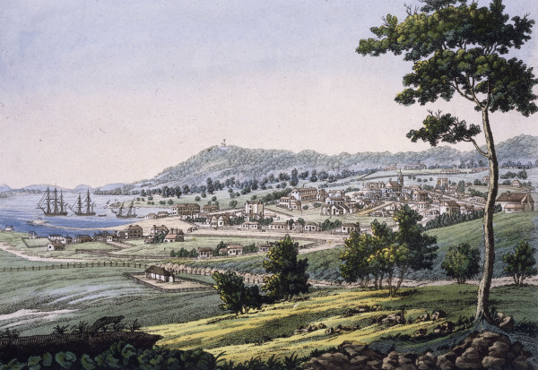 Hobart (Australien) von Bertuch