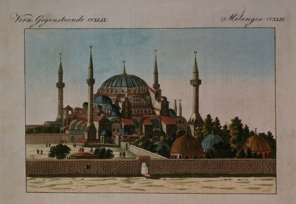 Konstaninopel, Hagia Sophia von Bertuch