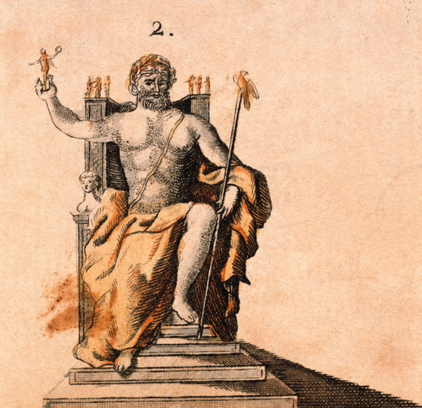 Olympia, Zeus des Phidias von Bertuch