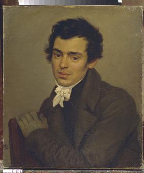 Porträt von Architekt Konstantin Thon (1794-1881)
