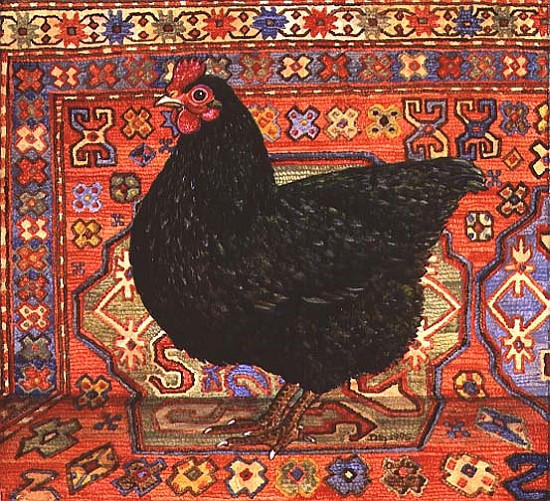 Black Carpet Chicken, 1995  von Ditz