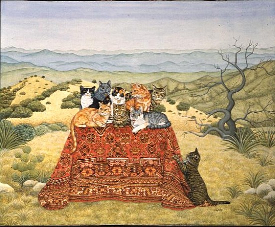 Papago Volcano-Cats, 1992  von Ditz