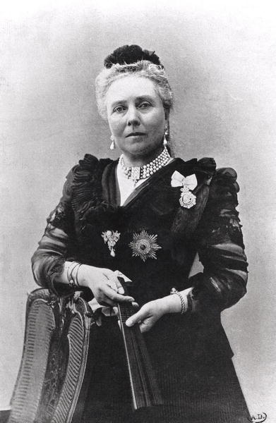 Empress Victoria (1840-1901) (b/w photo)  von English Photographer
