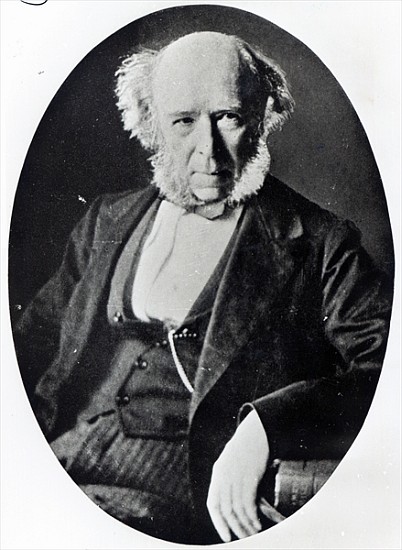 Herbert Spencer (1820-1903) von English Photographer