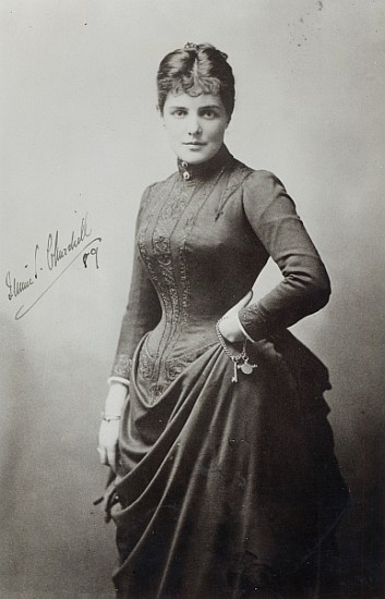 Lady Randolph Churchill von English Photographer