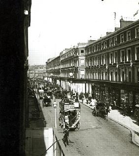 A View of Westbourne Grove, London, showing Whiteley''s department store, c.1890