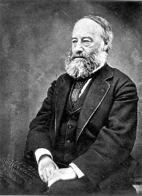 James Prescott Joule (1818-89) (b/w photo) 