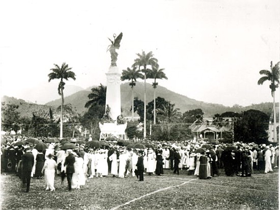 Unveiling of War Memorial, Port of Spain, Trinidad von English Photographer