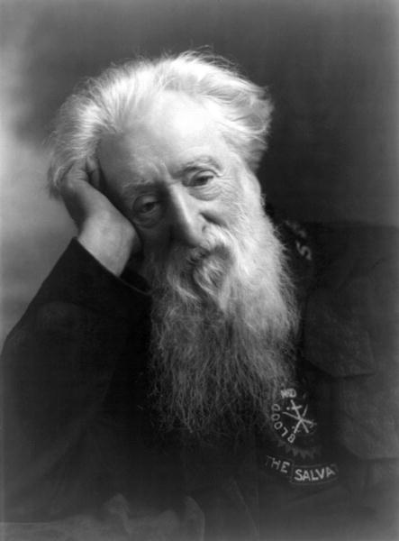 William Booth, from ''The Year 1912'', published London, 1913 (b/w photo)  von English Photographer