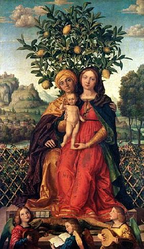 The Virgin and Child with St Anne, 1510-18