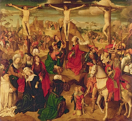 Scenes from the Passion of Christ, 1510 (oil on oak) von Master of Delft
