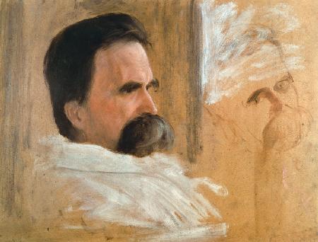 Nietzsche auf dem Krankenlager