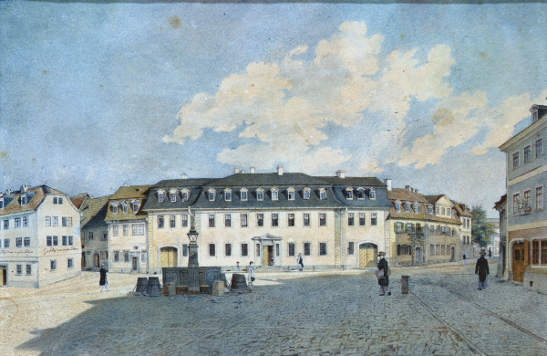 Weimar, Goethehaus von Rösel