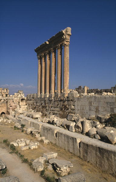 Temple of Jupiter, High Imperial Period (27 BC-395 AD) (photo)  von Roman Imperial Period (27 BC-476 AD)