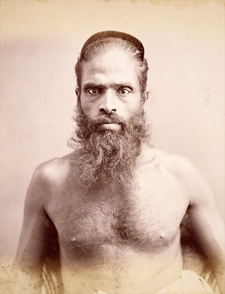 Sinhalese Man, published c.1880 (albumen print)  von Skeen & Co. (fl.1870s-90s)