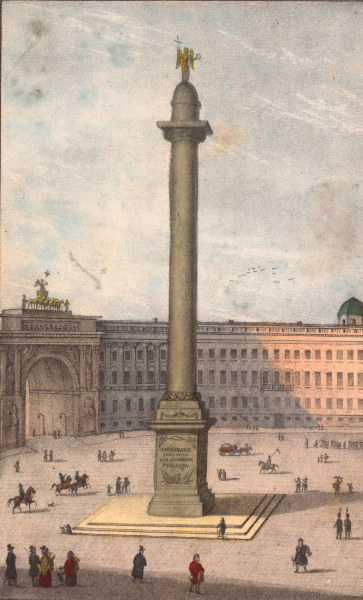 St.Petersburg, Alexandersäule von Weibezahl