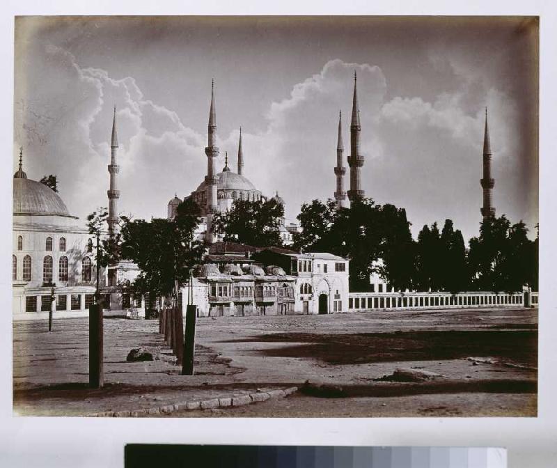 Konstantinopel: Die Blaue Moschee von Sultan Ahmed I von Abdullah Freres