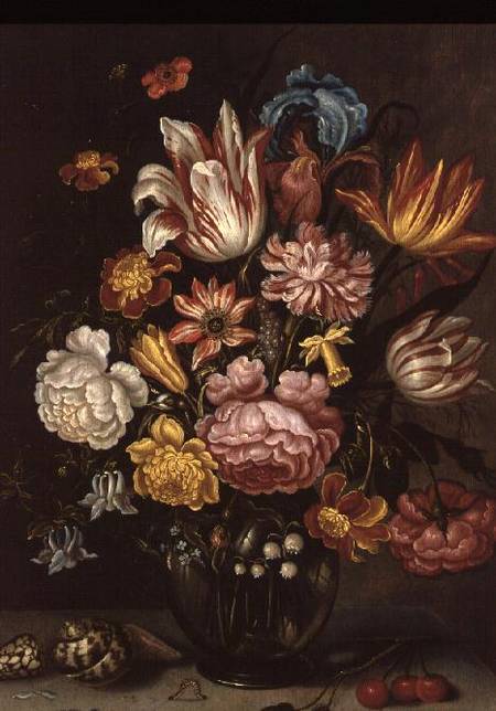 Still Life of Flowers in an Ovoid Vase von Abraham Bosschaert