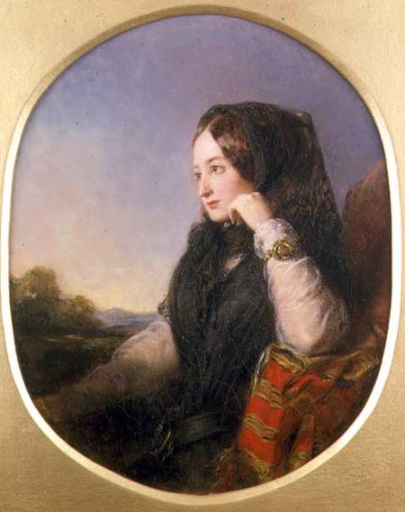 Portrait of Countess Eugenie (1826-1920) von Abraham Solomon