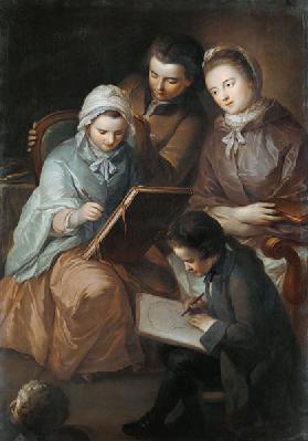 Die Kinder des Malers. 1766