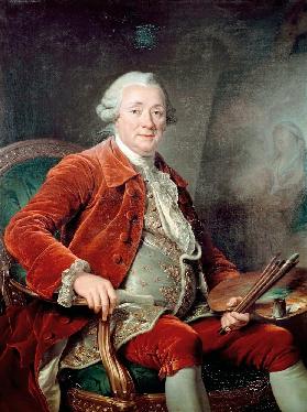 Porträt von Charles-Amédée-Philippe van Loo 1785