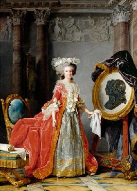Portrait of Adelaide de France 1787