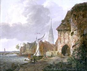 The March Gate in Buxtehude 1830