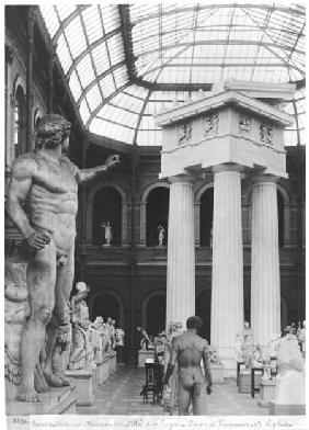 Ecole Nationale des Beaux-Arts, Palais des Etudes, the glass courtyard c.1890-99