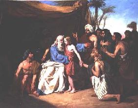 Jacob refusing to release Benjamin 1829