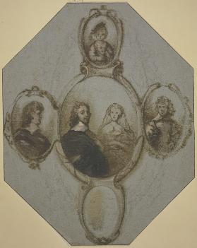 Familie des Constantin Huygens