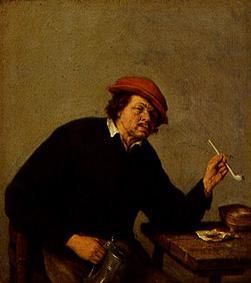 Der Raucher von Adriaen Jansz van Ostade