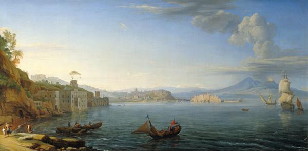 Blick auf Neapel 1750