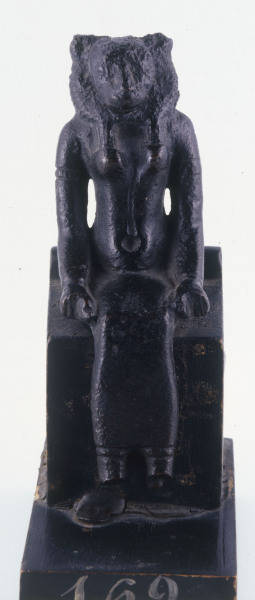 Statuette Sekhmet / Bronze von Aegyptisch