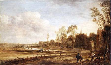 Landscape near Haarlem von Aert van der d.Ä Neer