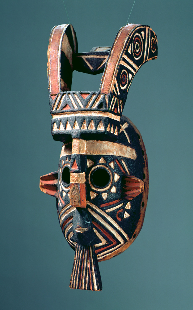 Mask with Horns, Mossi Society, Burkina Faso von African