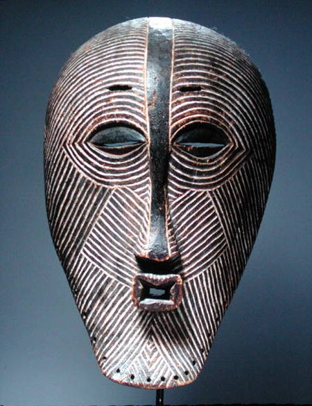 Kifwebe Mask, Luba Culture, from Democratic Republic of Congo von African