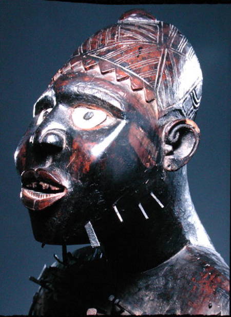 Mangaaka Figure, Kongo Culture, from Cabinda Region, Democratic Republic of Congo or Angola von African