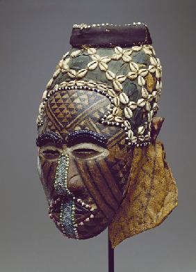 Nagaady-A-Mwaash mask, Zaire, Kuba Kingdom
