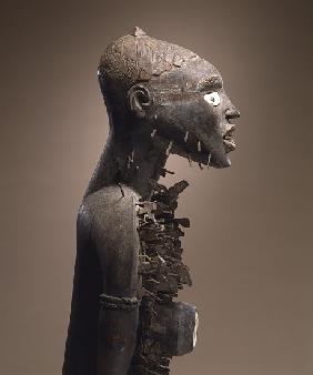 Nail Figure (nkisi n'kondi) Yombe, Congo 1875