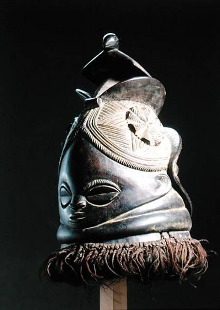 Nowo Mask, Mende Culture, Sierra Leone von African