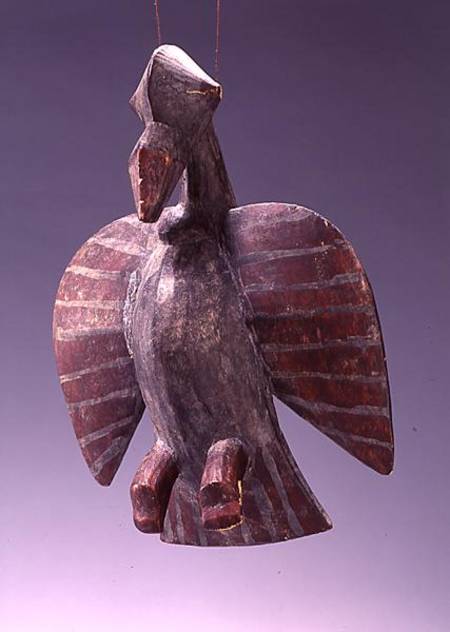 Sejen Bird Figure from Ivory Coast von African
