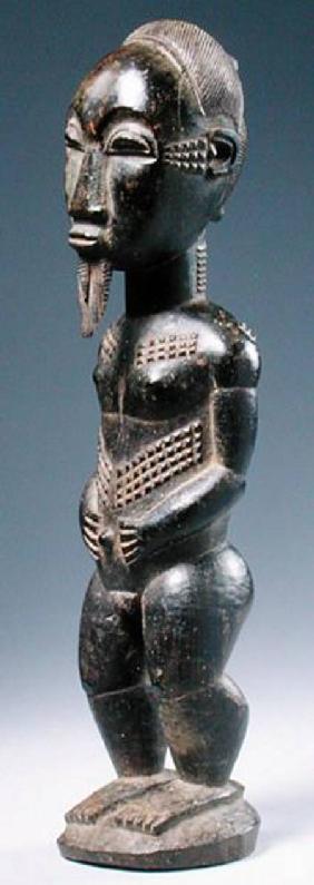 Baule Blolo Bian Figure from Ivory Coast