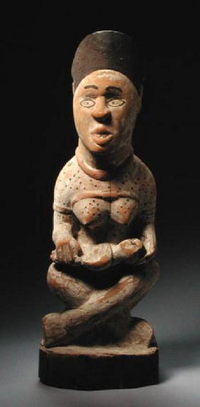 Kongo Figure with Baby, Congo