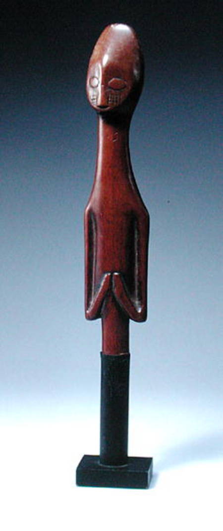 Whisk Handle, Mangbetu culture, from Democratic Republic of Congo von African